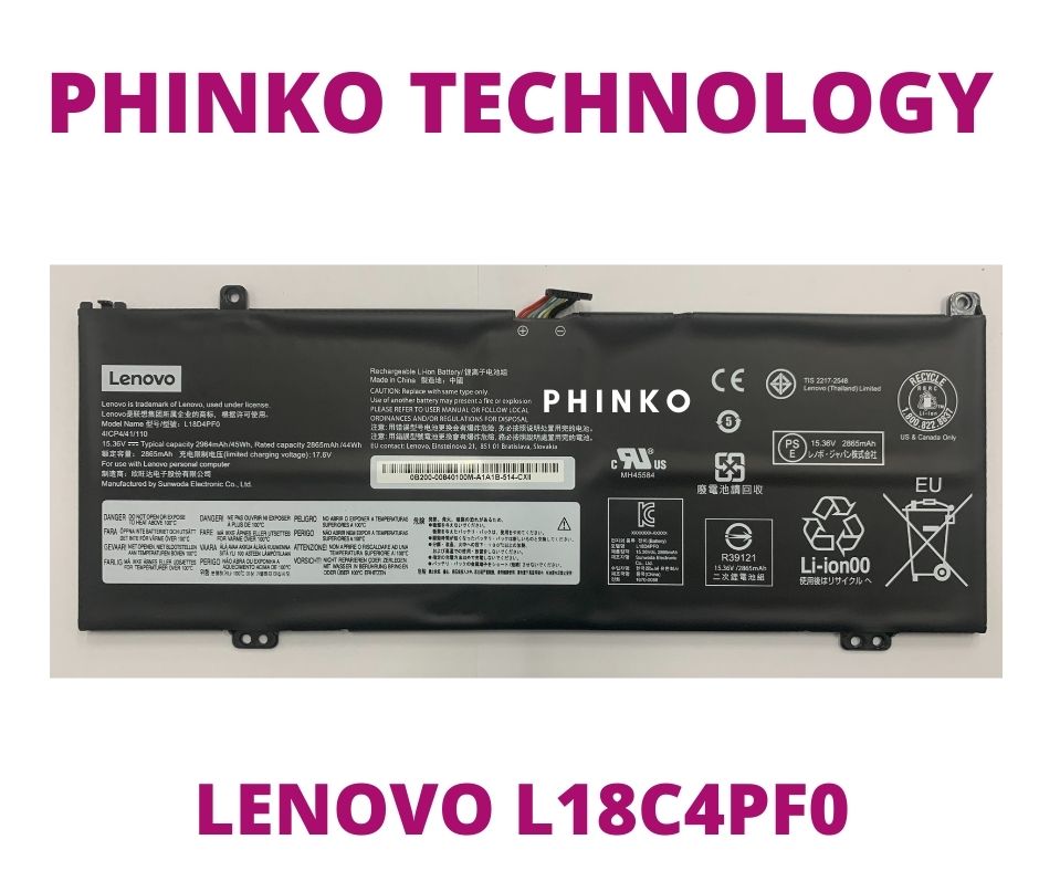 Laptop Battery L18C4PF0 15.36V 2865mAh Brand New For Lenovo V540S