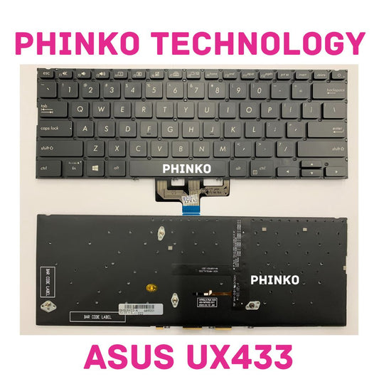 Keyboard for ASUS UX433 UX433F UX433FN UX434 Deluxe13 U4300F