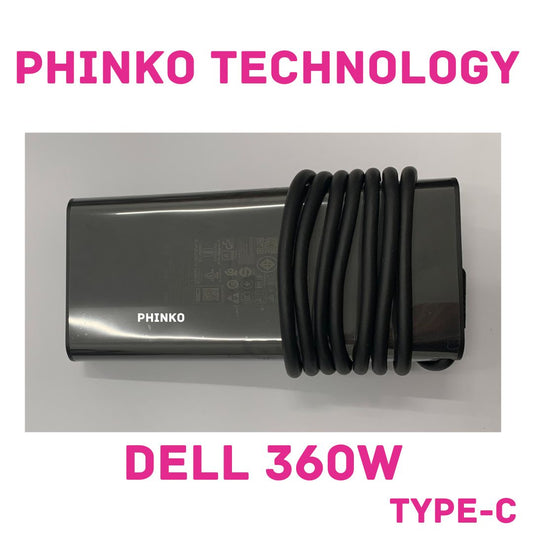 NEW Dell 19.5V 18.46A 360W Charger for Alienware M18 R2 X16 7.4mm Adapter