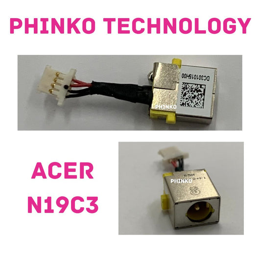 DC IN Power Jack Charging Port Socket Cable For Acer Aspire N19C3 Series