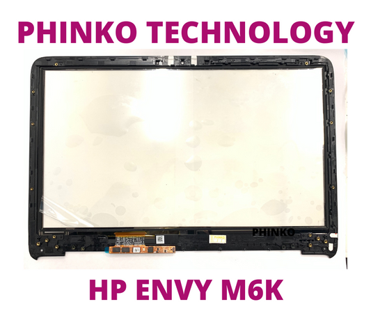 HP ENVY M6K-125DX Laptop LCD Screen Bezel With Glass Digitizer AP0WE000600