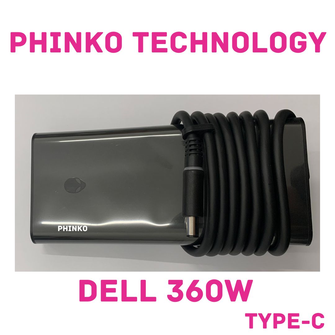 NEW Dell 19.5V 18.46A 360W Charger for Alienware M18 R2 X16 7.4mm Adapter