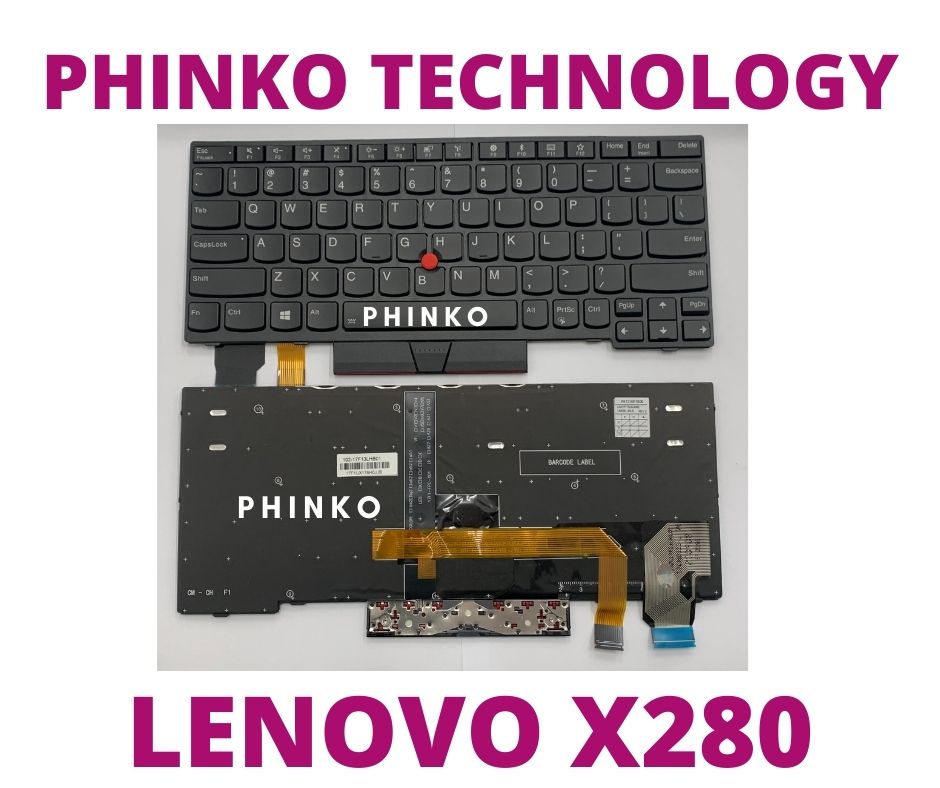 US Keyboard for LENOVO Thinkpad X280 A285 X395 X390 01YP040