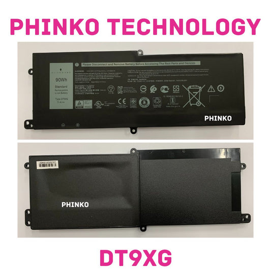 DT9XG Battery for Dell Alienware Area-51m ALWA51M KJYFY 7PWKV 07PWXV P38E