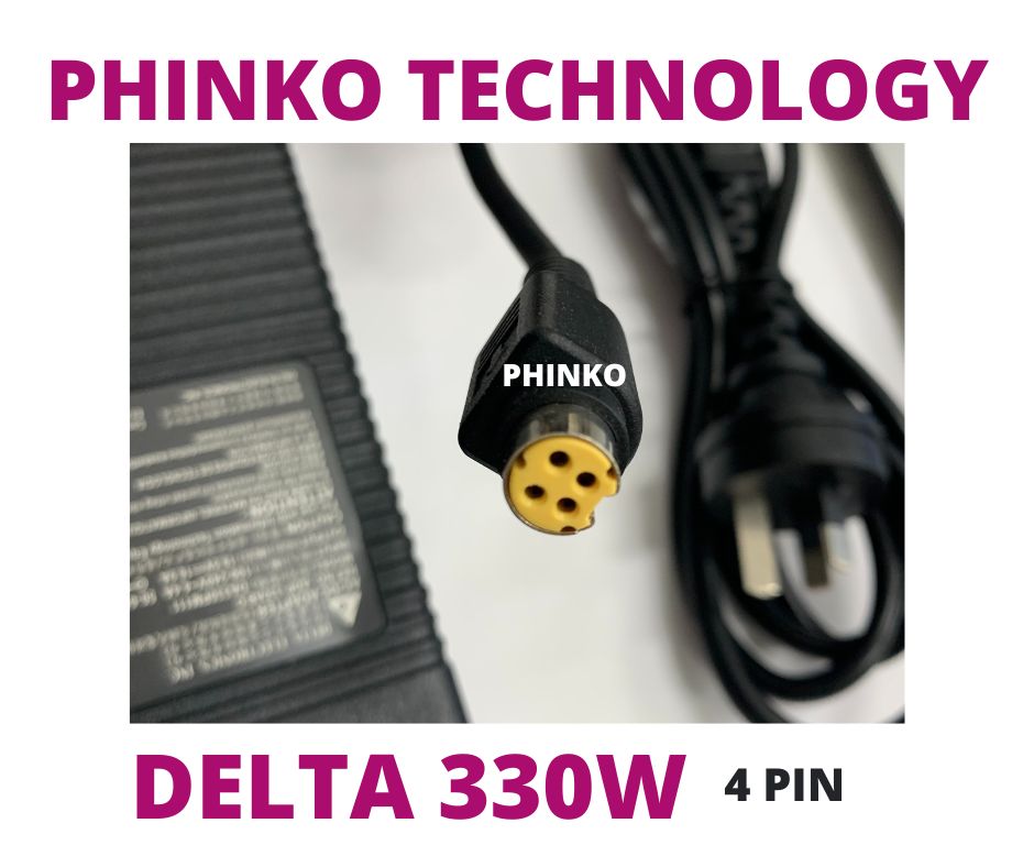 Delta 330W 19.5V 16.9A AC Adapter AC/DC FOR MSI GT80 GT75 4PIN