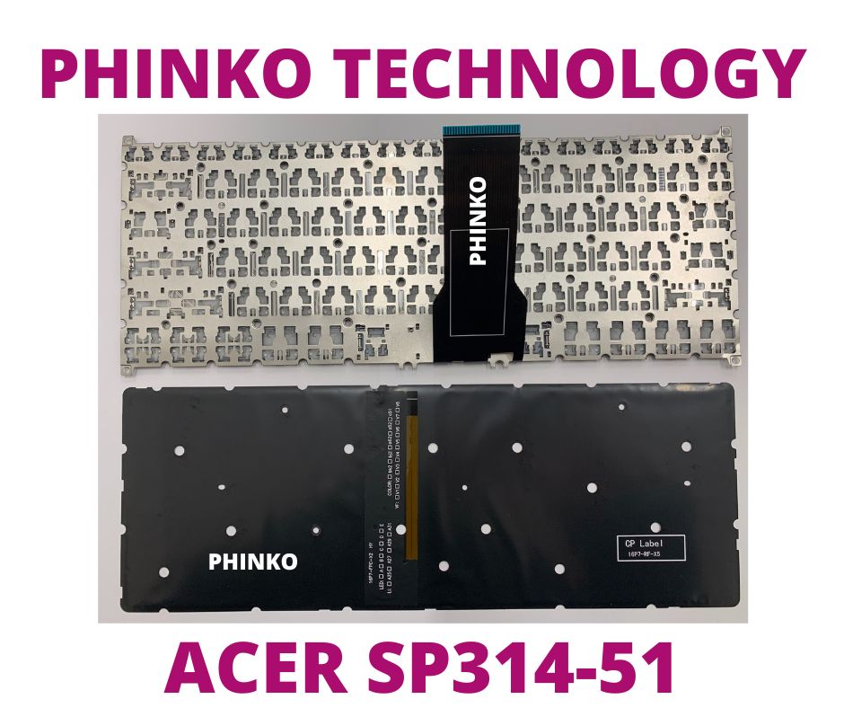 for Acer 14" inch Spin 3 SP314-51 SP314-52 SP314-54N US Keyboard backlit