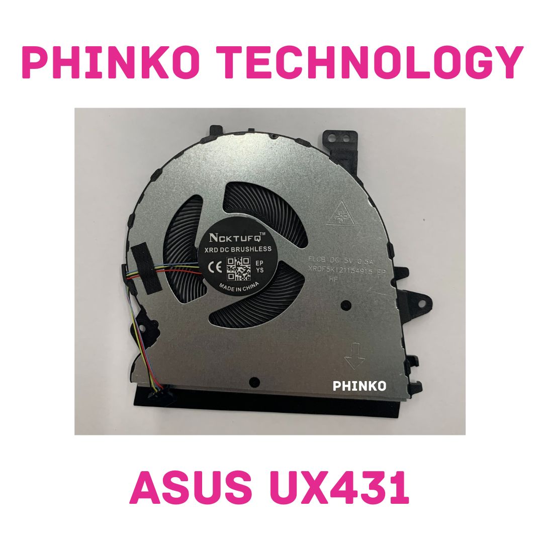 New Asus ZenBook UX431F UX431FA UX431FA-ES74 UX431FL UX431FN CPU Cooling Fan