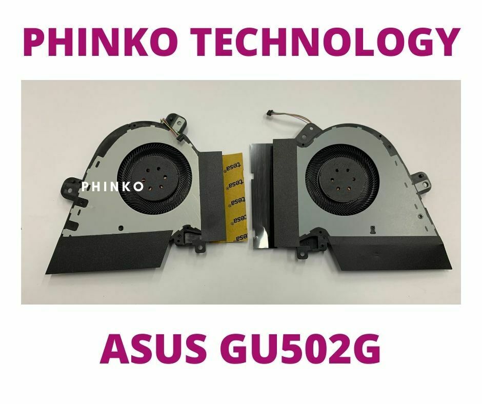 New Asus ROG Zephyrus GU502G GU502GV GU502GW GU502GU CPU+GPU Cooling Fan 12V 1A