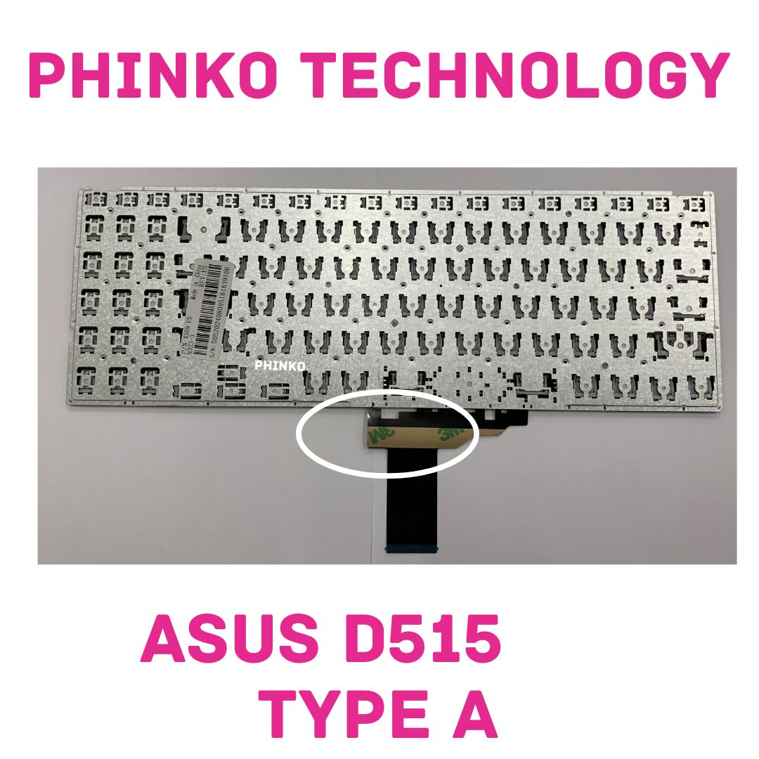 Keyboard for ASUS VivoBook 15 D515D D515U F515E F515J M515D X515E X515J TYPE A