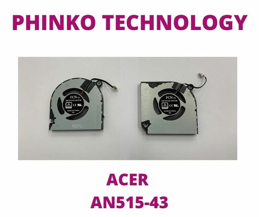NEW CPU GPU Cooling Fan Acer Nitro 5 AN515-43 AN515-54 AN517-51 LEFT&RIGHT