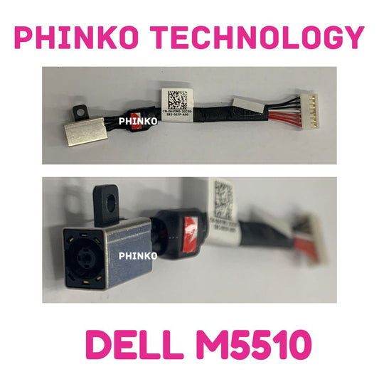 NEW DC POWER JACK CABLE For Dell Precision M5510 M5520 5530 P56F P56F001 P56F002