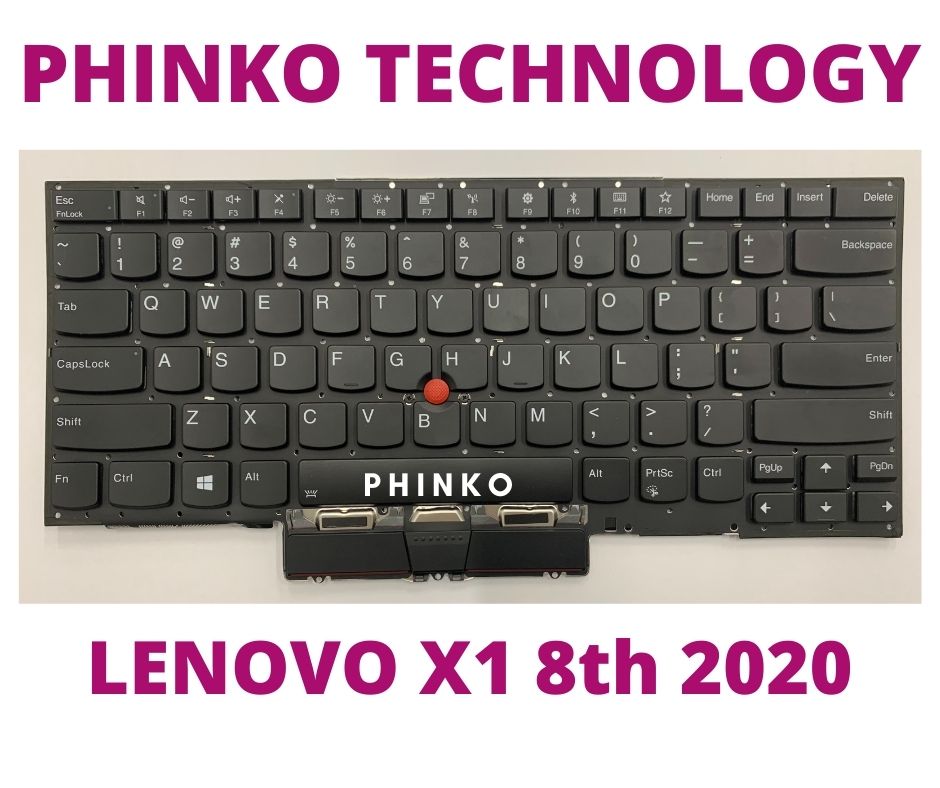 Lenovo Thinkpad X1 Carbon 8th Gen 2020 US Keyboard with Backlit