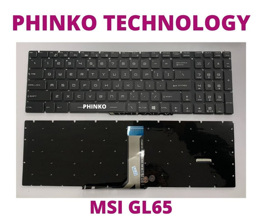 NEW MSI GL65 9SCK 9SDK 9SEK Leopard 10SDK 10SEK Keyboard Per-key RGB backlit