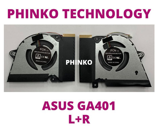 NEW CPU+GPU Cooling Fan for Asus ROG Zephyrus G14 GA40 GA401I GA401IV