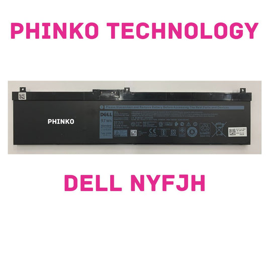 NYFJH 7M0T6 5TF10 97Wh Battery for Dell Precision 7330 7530 7540 7730 7740