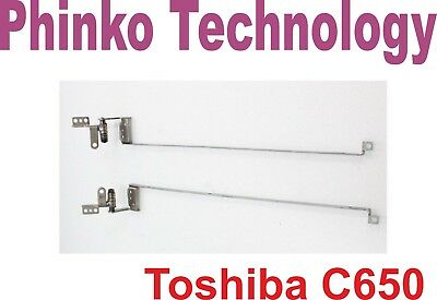 New TOSHIBA Satellite C650 L650 Hinges Left & Right Hinges ( TYPE A )