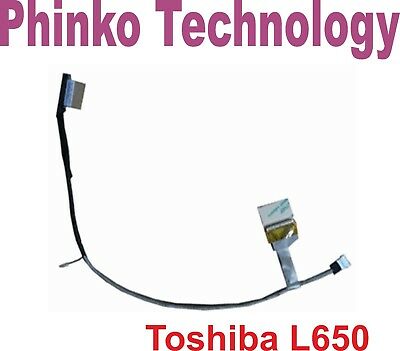 NEW TOSHIBA Satellite L650 L655 L655D LED SCREEN CABLE DDOBL6LC010