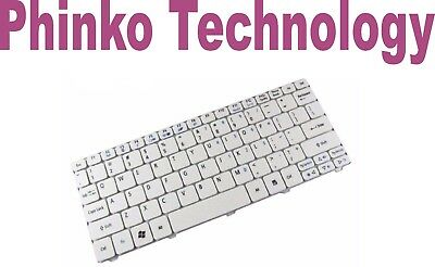 NEW Keyboard for Acer Aspire One D255 D255E D260 521 532 533 WHITE