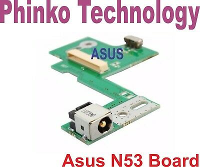 NEW ASUS N53 N53S N53J N53SV N53JF N53SN N53JQ DC Power Jack Board