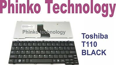 USED Keyboard for Toshiba Satellite T110 black