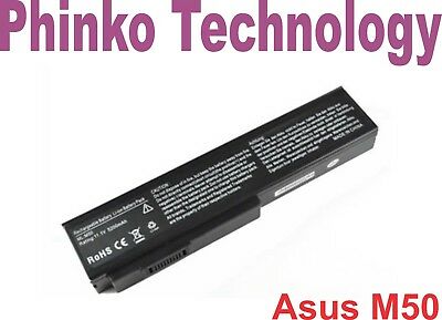 NEW 6 Cell Battery for Asus M50 M50V M50Q M50S M50Sa M50Sr 11.1V