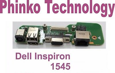 NEW DELL Inspiron 1545 Power Jack VGA USB Board