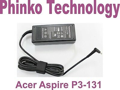 BRAND NEW AC Adapter Charger for Acer Aspire P3-131 19V 3.42A 323c4G06as