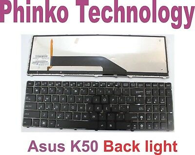 Keyboard For ASUS K70IJ K51 K60IC K60IJ K60IL K60IN K61IC K62F K62JR, Backlight