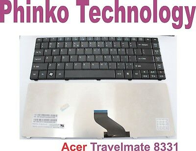 Brand New Keyboard for Acer TravelMate Timeline 8331 8331G 8371 8371G Black