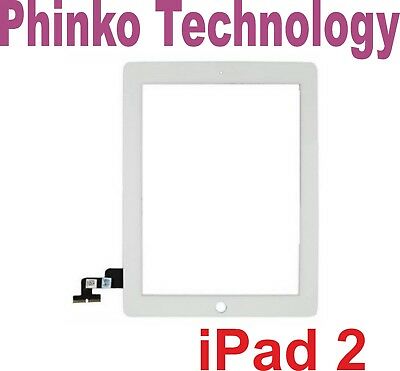 New Apple iPad 2 2nd Gen Digitizer Glass Touch Screen, White