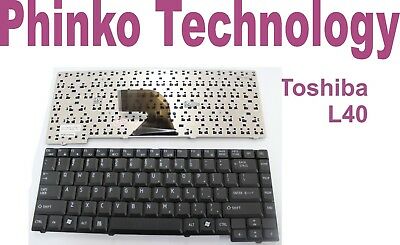 BRAND NEW Keyboard for Toshiba Satellite L40 L45 L50 Series Black with Frame