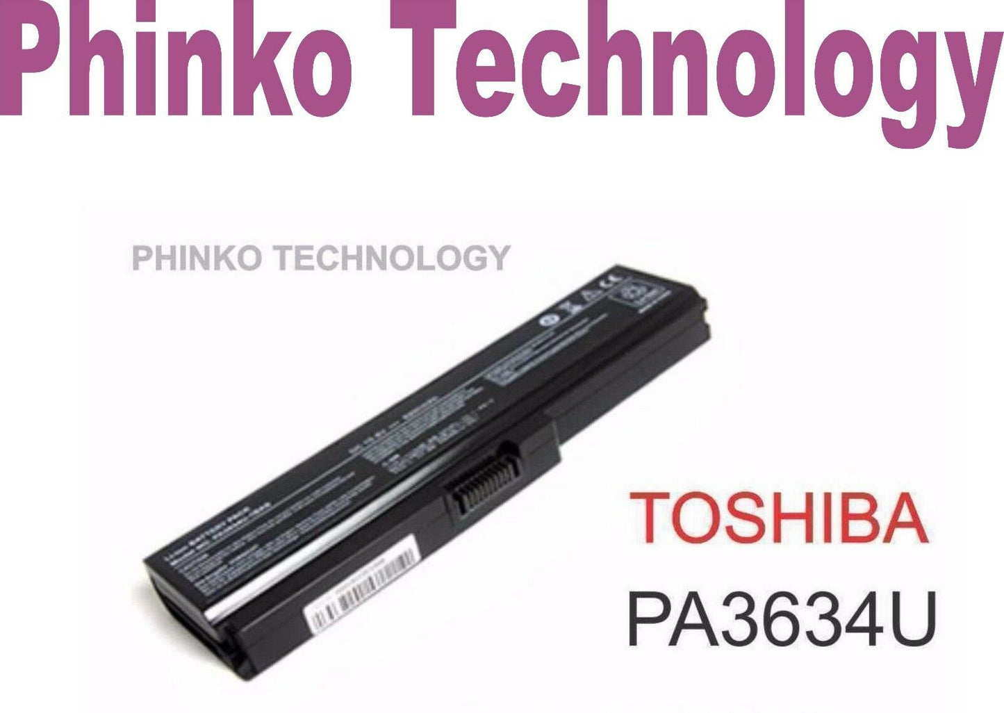 Battery For Toshiba Satellite L650 L650D L655 L670 L670D L675 L675D PA3817U-1BAS