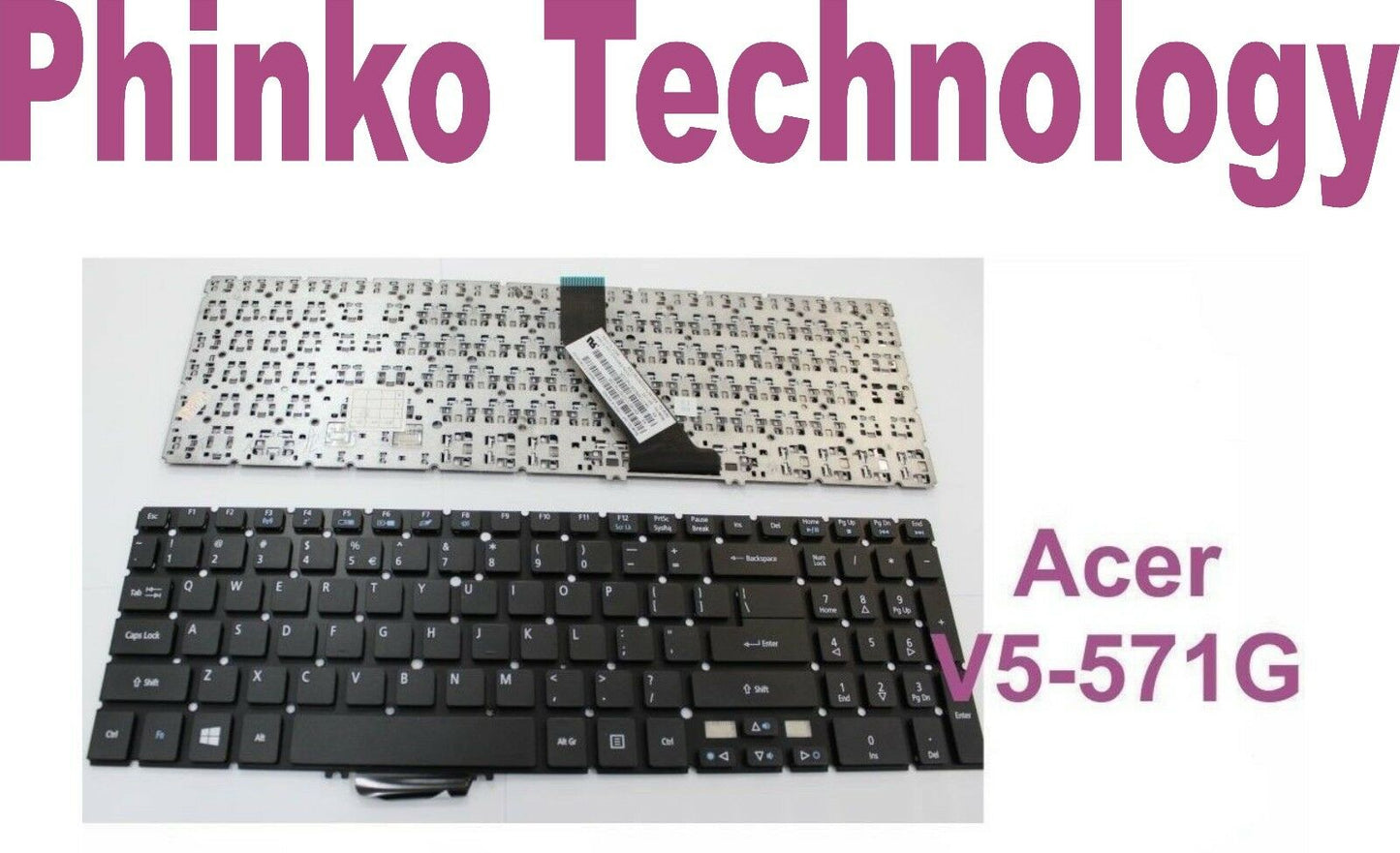 Keyboard for Acer Aspire V5-531P V5-551G V5-571G V5-571PG