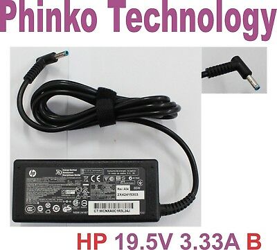 GENUINE AC Adapter Charger For HP Pavilion TouchSmart 11-e011AU 19.5V 3.33A 65W
