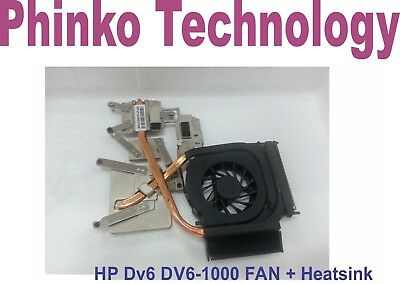 HP DV6 DV6-1000 CPU Fan with Heatsink