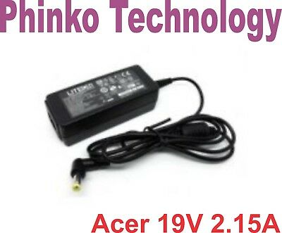 Genuine Original Adapter Charger for ACER 19V 2.15A 40W 5.5x1.7mm