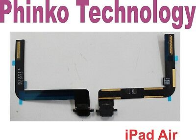 Charging Port Dock Connector Ribbon Flex Cable for Apple iPad Air 5th Gen Black