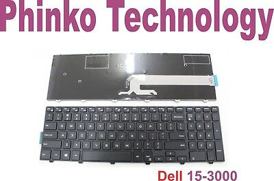 Brand New Keyboard for Dell Inspire 15-3000 15-5000 17-5000 US Teclado Black