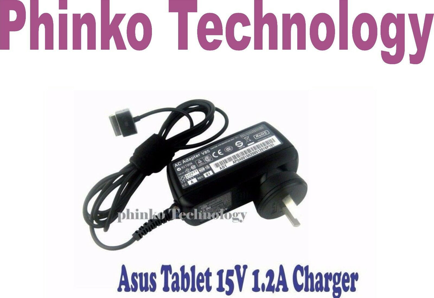 15V 1.2A AC Adapter Charger ASUS EeePad Transformer TF101 TF201 TF103C Tablet PC