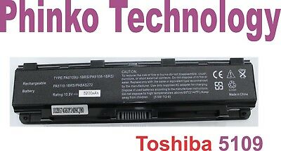 10.8V Laptop Battery for TOSHIBA P870,C805, PA5109U-1BRS,PA5108U-1BRS,PABAS261