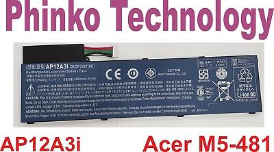 Battery for Acer Aspire Timeline M3-581TG M5-481TG AP12A3i AP12A4i