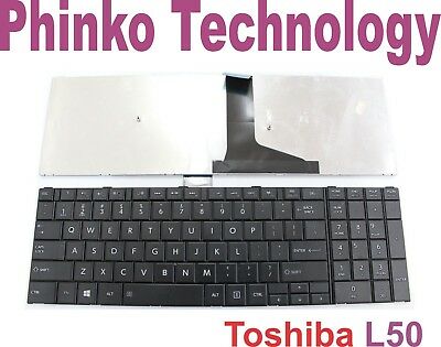 NEW For Toshiba Satellite L50 L50D L50-A L50D-A L50t L50t-A Keyboard US Black