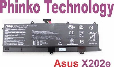 New Original Battery for Asus VivoBook Q200E S200E X202 X202E X201E C21-X202