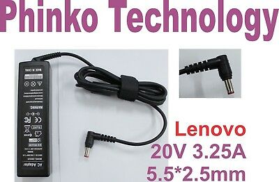 NEW Power Adapter Charger for Lenovo Z360 Z460 Z470 V460 65W 20V 3.25A 5.0*2.5mm