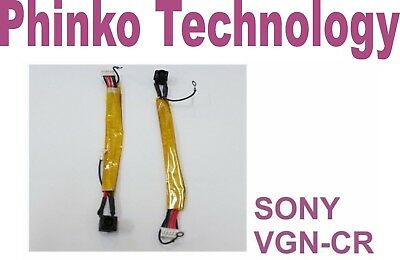 NEW SONY Vaio VGN-CR series DC Power Jack Wire Cable Harness Socket Pin