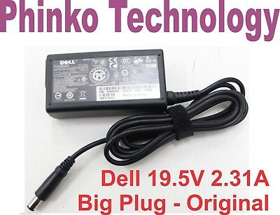 Original Charger for Dell Latitude E4200 xt2 19.5V 2.31A 45W Big Plug 7.4x5.0mm