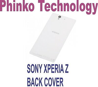 Original Replacement Back Housing Cover Case Door For Sony xperia Z WHITE
