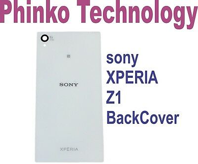 Original Replacement Back Housing Cover Case For Sony XPERIA Z1 - WHITE**