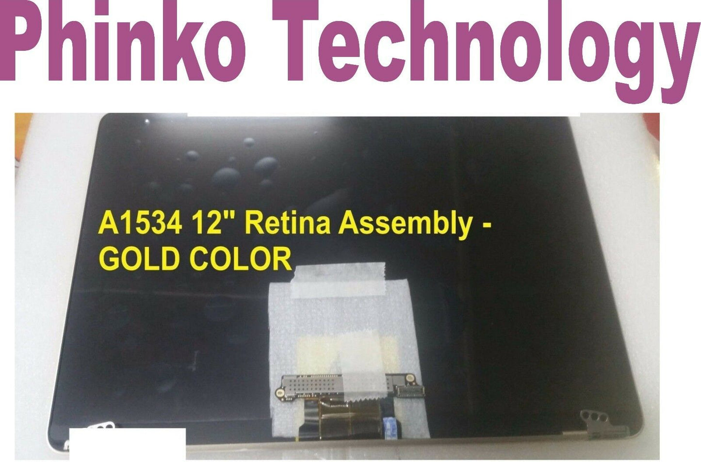 Apple Macbook 12" Retina 2015 A1534 Complete LCD Screen Assembly GOLD COLOR