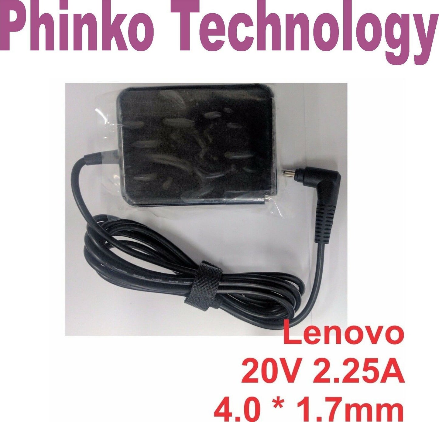 TYPE 2 45W 20V-2.25A Power AC Adapter Charger for Lenovo Ideapad 100 100S 310